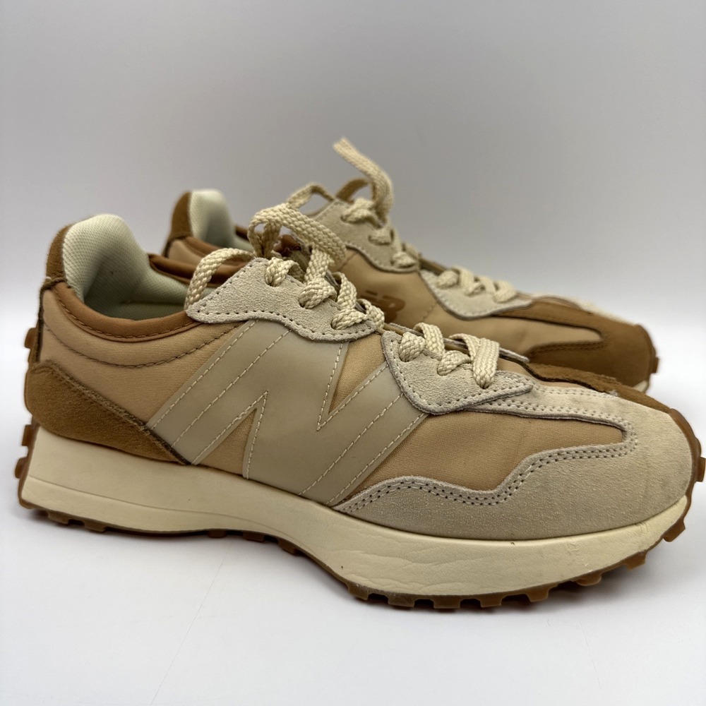 New Balance MS327AAN MENS US SIZE 6.5 BEIGE GUM SHOES